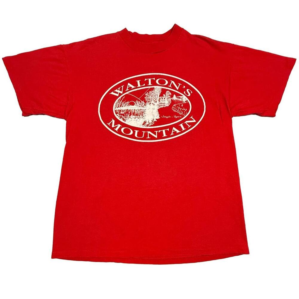 Vintage the waltons t shirt TV mountain 90s L single stitch